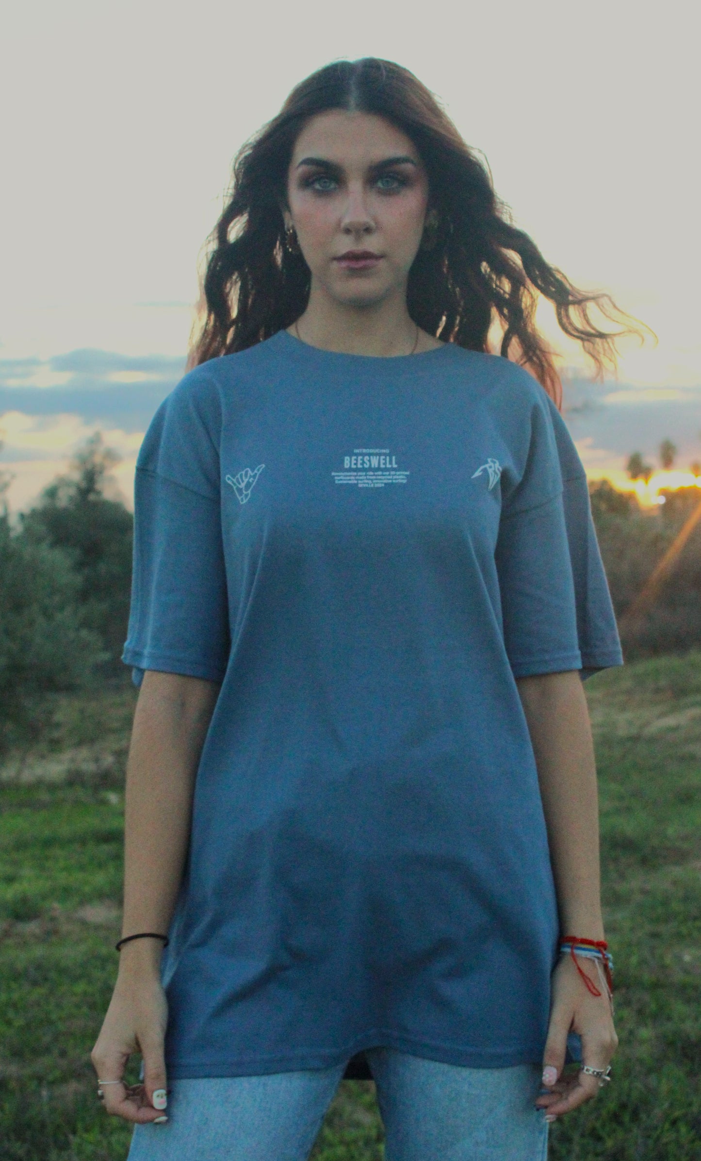 Camiseta Beeswell - "Ride With Purpose"